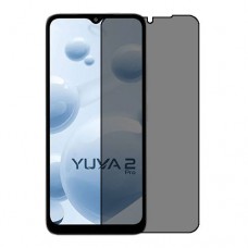 Lava Yuva 2 Pro защитный экран пленка гидрогель конфиденциальность (силикон) Одна штука скрин мобиль