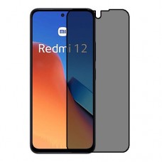Xiaomi Redmi 12 защитный экран пленка гидрогель конфиденциальность (силикон) Одна штука скрин мобиль