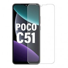 Xiaomi Poco C51 защитный экран Гидрогель Прозрачный (Силикон) 1 штука скрин Мобайл