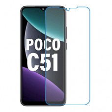 Xiaomi Poco C51 защитный экран из нано стекла 9H одна штука скрин Мобайл