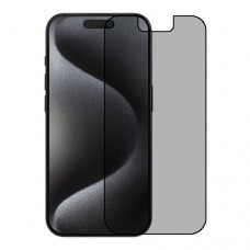 Apple iPhone 15 Pro защитный экран пленка гидрогель конфиденциальность (силикон)