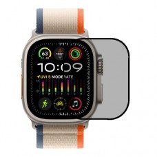 Apple Watch Ultra 2 защитный экран пленка гидрогель конфиденциальность (силикон)