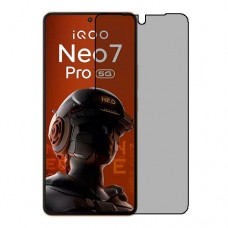 Vivo iQOO Neo 7 Pro защитный экран пленка гидрогель конфиденциальность (силикон)