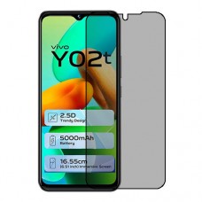 Vivo Y02t защитный экран пленка гидрогель конфиденциальность (силикон)