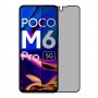 Xiaomi Poco M6 Pro защитный экран пленка гидрогель конфиденциальность (силикон)