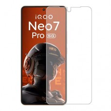 Vivo iQOO Neo 7 Pro защитный экран Гидрогель Прозрачный (Силикон)