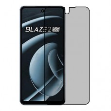 Lava Blaze 2 5G защитный экран пленка гидрогель конфиденциальность (силикон)