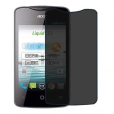 Acer Liquid Z3 защита экрана пленка гидрогель конфиденциальность (силикон) Одна штука скрин мобиль