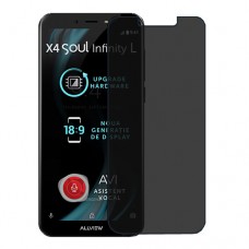 Allview X4 Soul Infinity L защита экрана пленка гидрогель конфиденциальность (силикон) Одна штука скрин мобиль