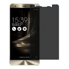 Asus Zenfone 3 Deluxe ZS570KL защита экрана пленка гидрогель конфиденциальность (силикон) Одна штука скрин мобиль