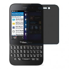 BlackBerry Q5 защита экрана пленка гидрогель конфиденциальность (силикон) Одна штука скрин мобиль