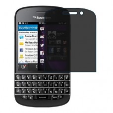 BlackBerry Q10 защита экрана пленка гидрогель конфиденциальность (силикон) Одна штука скрин мобиль