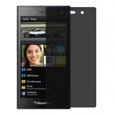 BlackBerry Z3 защита экрана пленка гидрогель конфиденциальность (силикон) Одна штука скрин мобиль