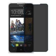 HTC Desire 516 dual sim защита экрана пленка гидрогель конфиденциальность (силикон) Одна штука скрин мобиль