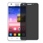 Huawei Ascend G620s защита экрана пленка гидрогель конфиденциальность (силикон) Одна штука скрин мобиль