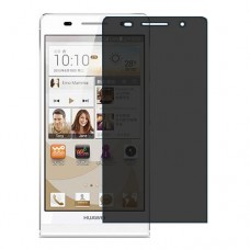 Huawei Ascend P6 S защита экрана пленка гидрогель конфиденциальность (силикон) Одна штука скрин мобиль