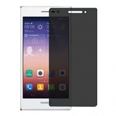 Huawei Ascend P7 Sapphire Edition защита экрана пленка гидрогель конфиденциальность (силикон) Одна штука скрин мобиль