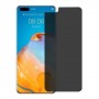 Huawei P40 Pro+ защита экрана пленка гидрогель конфиденциальность (силикон) Одна штука скрин мобиль