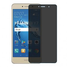 Huawei Y7 защита экрана пленка гидрогель конфиденциальность (силикон) Одна штука скрин мобиль