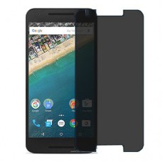 LG Nexus 5X защита экрана пленка гидрогель конфиденциальность (силикон) Одна штука скрин мобиль