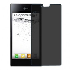 LG Optimus GJ E975W защита экрана пленка гидрогель конфиденциальность (силикон) Одна штука скрин мобиль