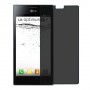 LG Optimus GJ E975W защита экрана пленка гидрогель конфиденциальность (силикон) Одна штука скрин мобиль
