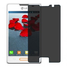 LG Optimus L4 II E440 защита экрана пленка гидрогель конфиденциальность (силикон) Одна штука скрин мобиль