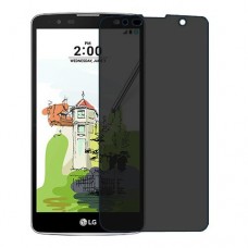 LG Stylus 2 Plus защита экрана пленка гидрогель конфиденциальность (силикон) Одна штука скрин мобиль