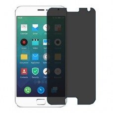 Meizu MX4 Pro защита экрана пленка гидрогель конфиденциальность (силикон) Одна штука скрин мобиль