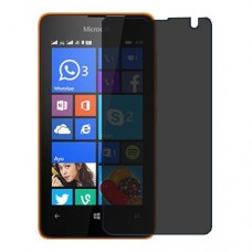 Microsoft Lumia 430 Dual SIM защита экрана пленка гидрогель конфиденциальность (силикон) Одна штука скрин мобиль