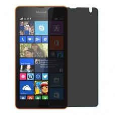 Microsoft Lumia 535 Dual SIM защита экрана пленка гидрогель конфиденциальность (силикон) Одна штука скрин мобиль