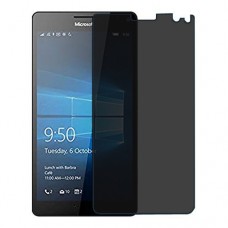 Microsoft Lumia 950 XL Dual SIM защита экрана пленка гидрогель конфиденциальность (силикон) Одна штука скрин мобиль