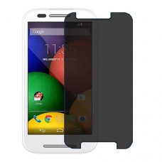 Motorola Moto E защита экрана пленка гидрогель конфиденциальность (силикон) Одна штука скрин мобиль