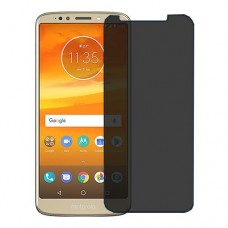 Motorola Moto E5 Plus защита экрана пленка гидрогель конфиденциальность (силикон) Одна штука скрин мобиль