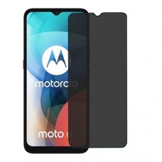Motorola Moto E7 защита экрана пленка гидрогель конфиденциальность (силикон) Одна штука скрин мобиль