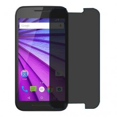 Motorola Moto G (3rd gen) защита экрана пленка гидрогель конфиденциальность (силикон) Одна штука скрин мобиль