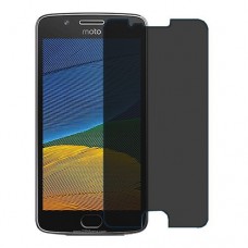 Motorola Moto G5 защита экрана пленка гидрогель конфиденциальность (силикон) Одна штука скрин мобиль