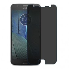 Motorola Moto G5S Plus защита экрана пленка гидрогель конфиденциальность (силикон) Одна штука скрин мобиль