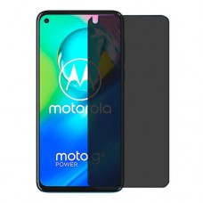 Motorola Moto G8 Power защита экрана пленка гидрогель конфиденциальность (силикон) Одна штука скрин мобиль