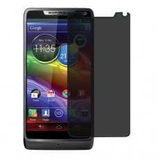 Motorola RAZR M XT905 защита экрана пленка гидрогель конфиденциальность (силикон) Одна штука скрин мобиль