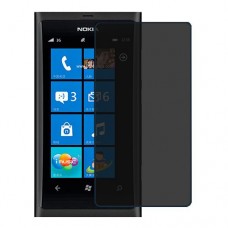 Nokia 800c защита экрана пленка гидрогель конфиденциальность (силикон) Одна штука скрин мобиль