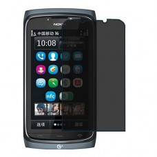 Nokia 801T защита экрана пленка гидрогель конфиденциальность (силикон) Одна штука скрин мобиль