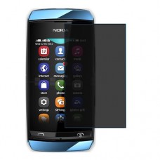 Nokia Asha 305 защита экрана пленка гидрогель конфиденциальность (силикон) Одна штука скрин мобиль