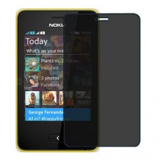 Nokia Asha 501 защита экрана пленка гидрогель конфиденциальность (силикон) Одна штука скрин мобиль
