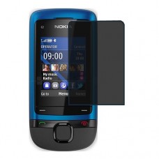 Nokia C2-05 защита экрана пленка гидрогель конфиденциальность (силикон) Одна штука скрин мобиль