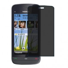 Nokia C5-04 защита экрана пленка гидрогель конфиденциальность (силикон) Одна штука скрин мобиль