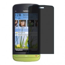 Nokia C5-06 защита экрана пленка гидрогель конфиденциальность (силикон) Одна штука скрин мобиль