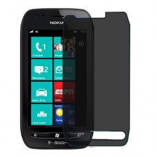 Nokia Lumia 710 T-Mobile защита экрана пленка гидрогель конфиденциальность (силикон) Одна штука скрин мобиль