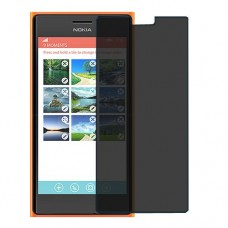 Nokia Lumia 730 Dual SIM защита экрана пленка гидрогель конфиденциальность (силикон) Одна штука скрин мобиль