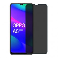 Oppo A5 (2020) защита экрана пленка гидрогель конфиденциальность (силикон) Одна штука скрин мобиль